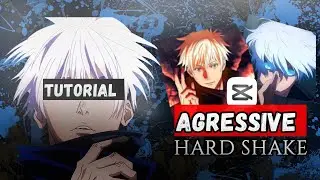 AE Like Hard AGGRESSIVE SHAKE IN CAPCUT |Capcut tutorial