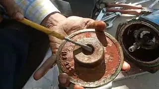 Mechanical seal change work