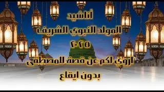 اناشيد المولد النبوي الشريف 2025 اروي لكم عن قصة للمصطفى بدون ايقاع  #اناشيد_بدون_موسيقى #اناشيد