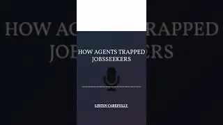How Agents cheats Jobseekers | Jobs Scam | Jobs Fraud | Foreign Jobs Fraud Fake Jobs Consultancy |