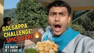 Pani Puri challenge with brothers 🔥🤣 #fypviral #vlogger #funny #comedy 