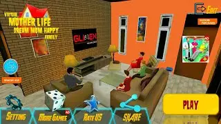 Happy Family Life Dead Mom Virtual - Симулятор Мамы Прохождение Новой Игры на ANDROID & iOS