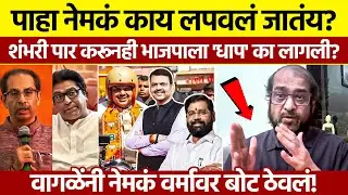 Nikhil Wagle BJP Maharashtra Election Reality: शंभरी पार पण 'धाप' का?