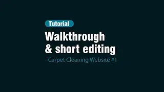 Carpet Cleaning - Website 1 - Product Video 1