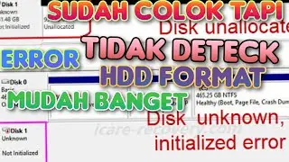 Mengatasi Hardisk External Tidak Terbaca Pada Windows CMD Biar Bersih di PC laptop