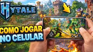 FINALMENTE! COMO JOGAR HYTALE OFICIAL NO CELULAR!! (ANDROID E IOS)