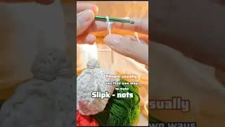 easy ways to make slipk not #crochet #crochetprincipiantes #slipknot #easycrochet #tejercrochet
