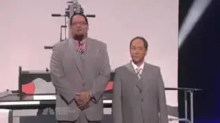 Cutting a woman in half - Gone wrong live - no way bcz it's Penn and Teller | Sawing a woman in half
