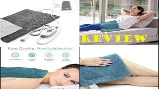 PureRelief XL King Size Heating Pad - Fast Heating Machine REVIEW