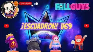 ❤️FALL GUYS❤️¡ESCUADRONES V69! #fallguys #fallguysultimateknockout #gaming #voltio69