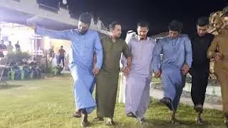 حصرين من مؤسسة احسان الحنين جوبي في بلدالفنان هاشم الجبوري والعازف عبود الفراجي