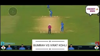 INDIA 🇮🇳 VS INDIA 🇮🇳 CRICKET 🏏 MATCH || JASPREET BUMRAH VS VIRAT KOHLI REALCRICKET24 GAME SHOW || 