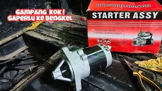 Ganti Dinamo Starter Carry Futura Injeksi Merk GP