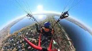 Paramotor Flight 06.11.2025 – Beautiful Autumn Views from PPG Sławków