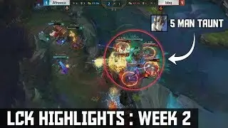 LCK Highlights Week 2 Summer 2017 | Ft. SKT, SSG, KT, ROX & Many More!