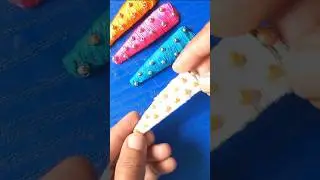 silk thread hair clips ✨️ #creativedesignsbysk #hairclip #hairaccessories