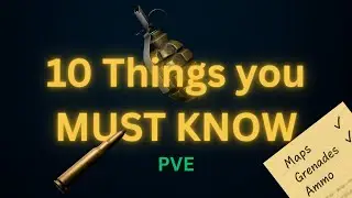 10 Lessons Every Tarkov PvE Player MUST Know