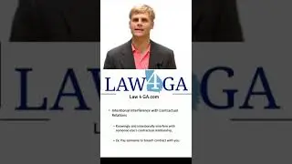 Intentional Interference with Contract - Georgia Law