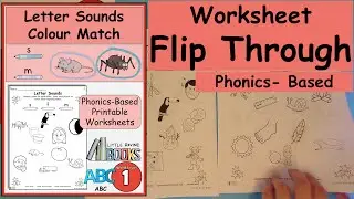 Letter Sounds &ndash; Colour Match &ndash; Reading Level 1 &ndash; Flip Through