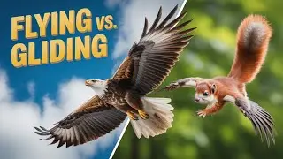 Flying and gliding animals... Whats the difference?