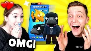 Ich &Uuml;BERRASCHE meine EX FREUNDIN mit LEGEND&Auml;REM BRAWLER! 😍😁 Brawl Stars deutsch