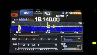 DK5ONV meets LU9OZX. Tnx for a new Band 💯👍