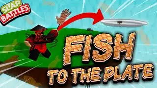 Используйте ТОЛЬКО СПОСОБНОСТЬ РЫБЫ, чтобы достичь испытания PLATE в Slap Battles - Roblox