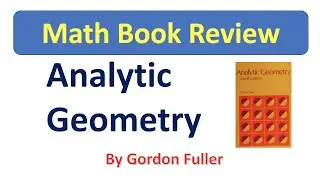 TextBook on Analytic Geometry (by Gordon Fuller)