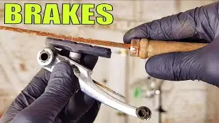 10 bike service tips - problems with the brakes.