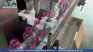 CX1-DGZ 140ML Cosmetic Bottle Filling Machine #cbd #lotion #cosmetics