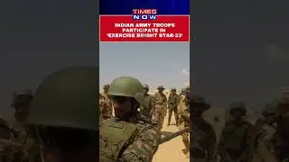 Indian Army Troops Participate In &lsquo;Exercise Bright Star-23&rsquo; In Egypt #shorts