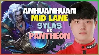 AnHuanHuan Rank 1 Sylas Mid Lane Mastery High Elo Chinese Streamer Engsub