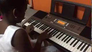 Soca rhythm in D minor (Keyboard)