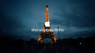 Снято на iPhone 16 Pro | Сердцебиение Парижа (кинематографический фильм о путешествиях)