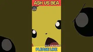 Ash Pikachu Vs Bea Grapploct Best & Powerful Pokemon Battle In Pokemon Journeys 🔥 |VoltAnime #shorts