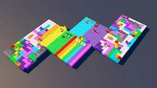Numberblocks Mathlink 700 Full Episodes Step Squad BIGGEST - Learn to Count Big Numbers!