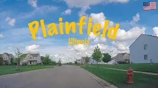 Driving in Plainfield Illinois from I-55 to Route 126 #PlainfieldIL #ExploreIllinois