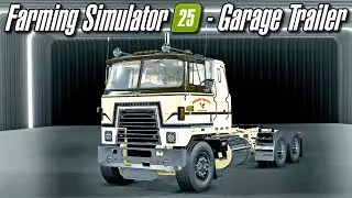 FS25 Garage Trailer - Equipment & Breakdown | Farming Simulator 25