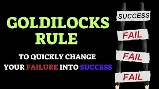The goldilocks principle | A must watch video #goldilocks #success