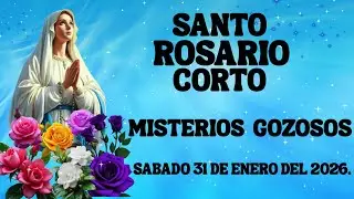 Santo Rosario Corto de Hoy Sábado 31 de Enero del 2026.