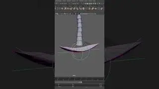 Parmtree lowpoly modeling, 야자수 로우폴리, #3dmodeling #3dmaya #tree  #7biiona