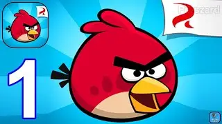 Rovio Classics: Angry Birds - Gameplay Walkthrough Part 1Poached Eggs (iOS,Android Gameplay)