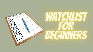 How to create a forex watchlist for beginners