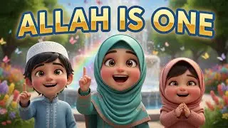 Allah Is One ☝️ | Islamic Kids Song | Tawheed Nasheed | 3D Cartoon Animation
