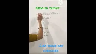 English tricks/// #educationvlog #shorts #trending #reels