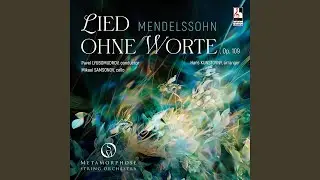 Lied ohne Worte, Op. 109 (Arr. for Cello & String Orchestra by P. Lyubomudrov)