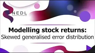 Modelling stock returns: Skewed generalised error distribution (Excel)