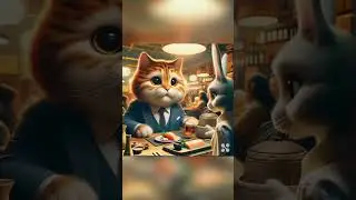 The Fat Orange Cat's Work Day7 #shorts #catshorts #officeshorts