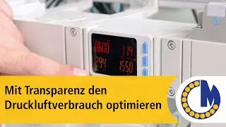 Energie- und Druckluftverbräche optimieren - mit dem SMC Air Management System