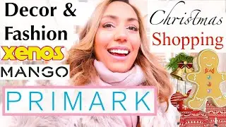 CHRISTMAS SHOPPING IN AMSTERDAM DECOR + FASHION: PRIMARK | MANGO | BERSHKA | XENOS | ALICE